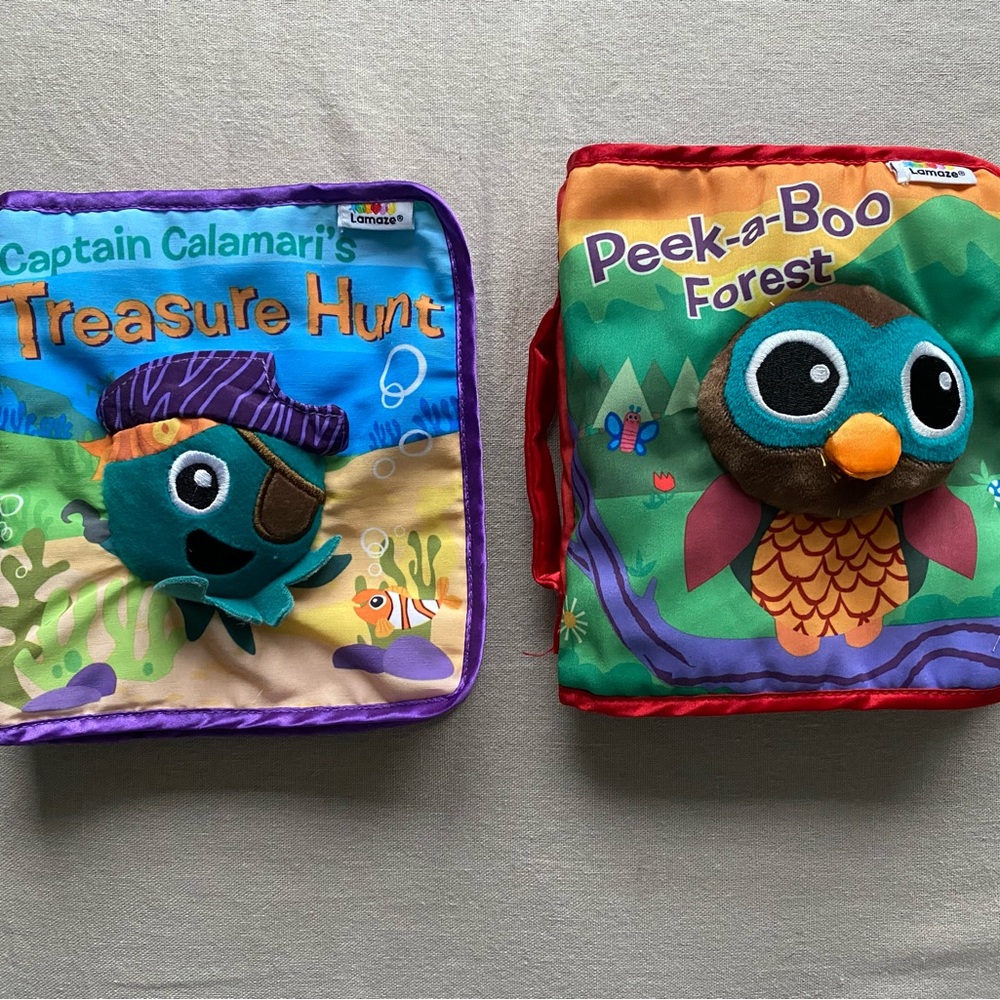 Lamaze Soft Baby Books Set